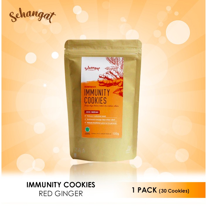 

Sehangat Jahe Merah Immunity Cookies Red Ginger