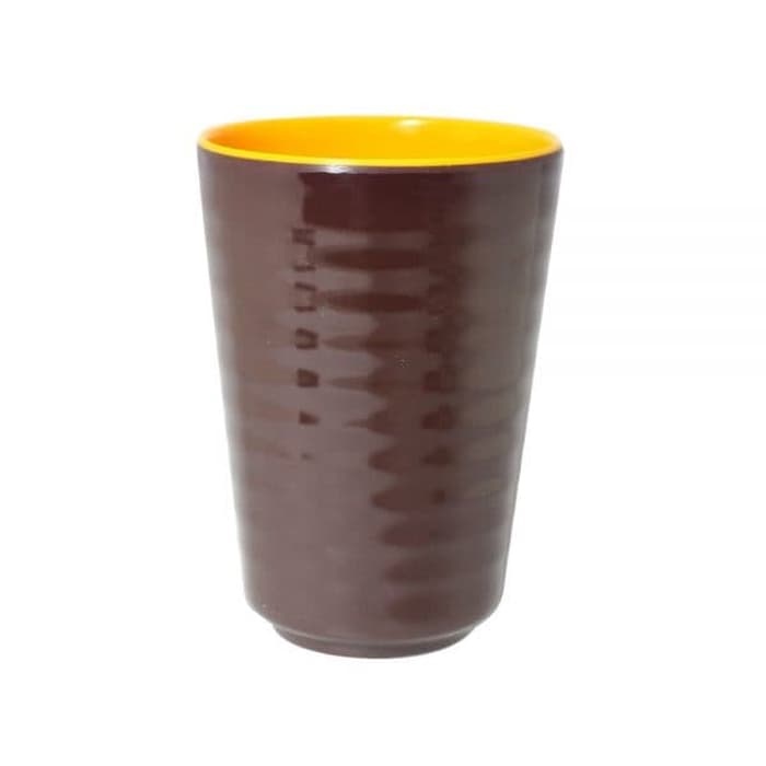 Gelas Ulir Datar 3&quot; 270 ml 2 Warna Golden Dragon B-03A5 / B03A5