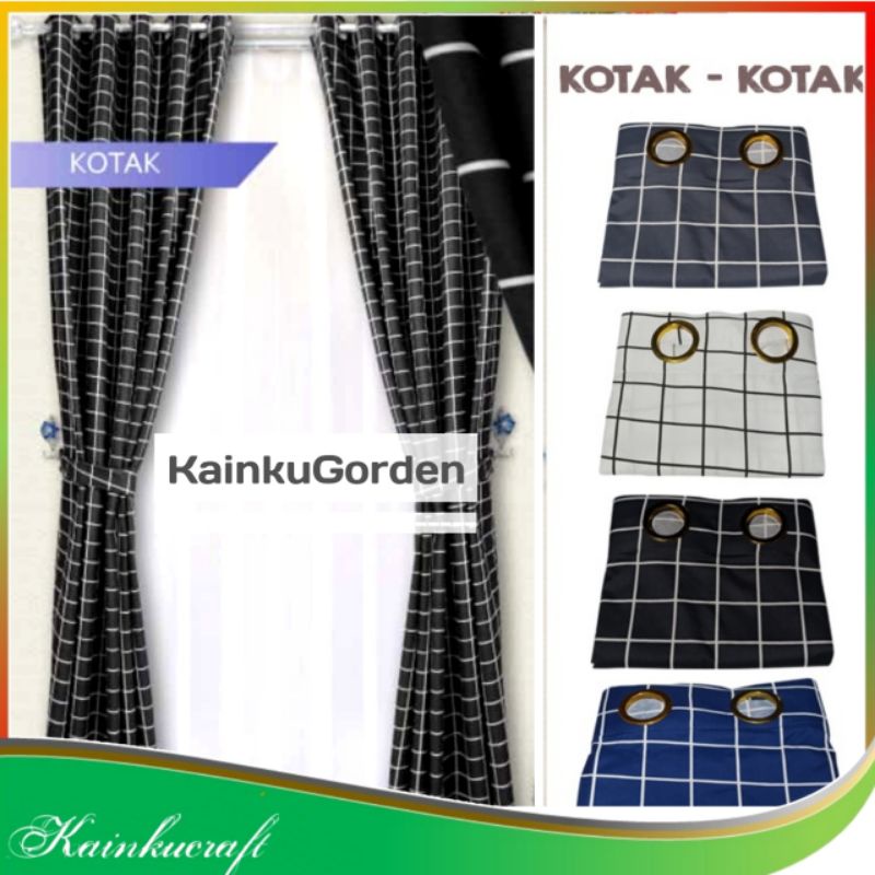 GORDEN MOTIF AESTHETIC BLACK SQUARE KOTAK HITAM SEGI HITAM KOTAK NAVY HORDENG MONOKROM TIRAI KORDEN GORDYN