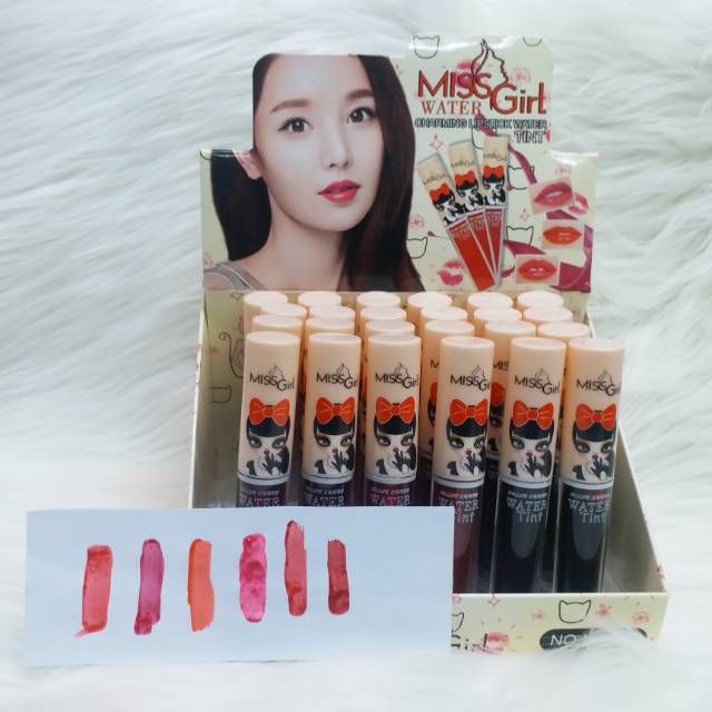 LIP TINT MISS GIRL CHARMING  / BOK ISI 24.PCS