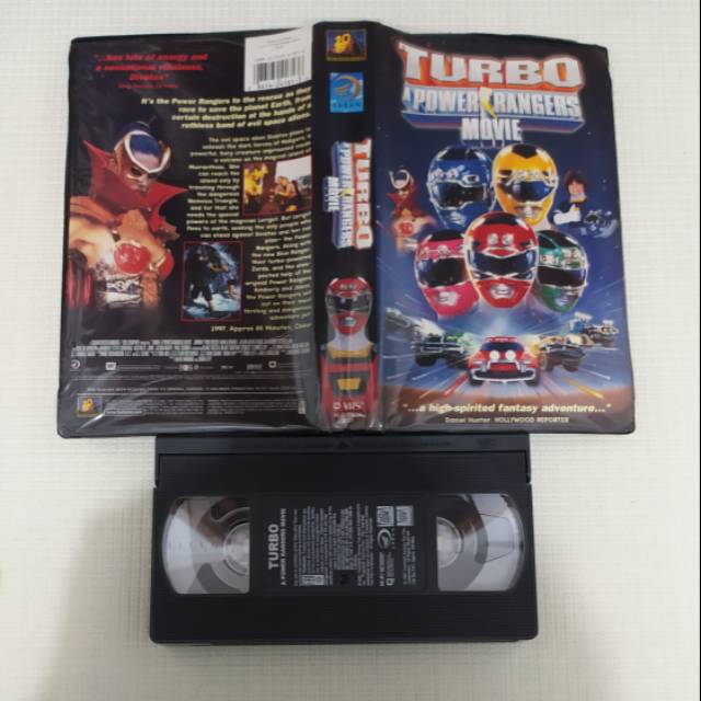 VHS Film - Power Rangers Turbo