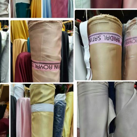 ◄ Satin Bridal. Kain Satin Bridal. Kain Satin Bridal Duchess. Satin Bridal Premium. Bahan Satin Brid