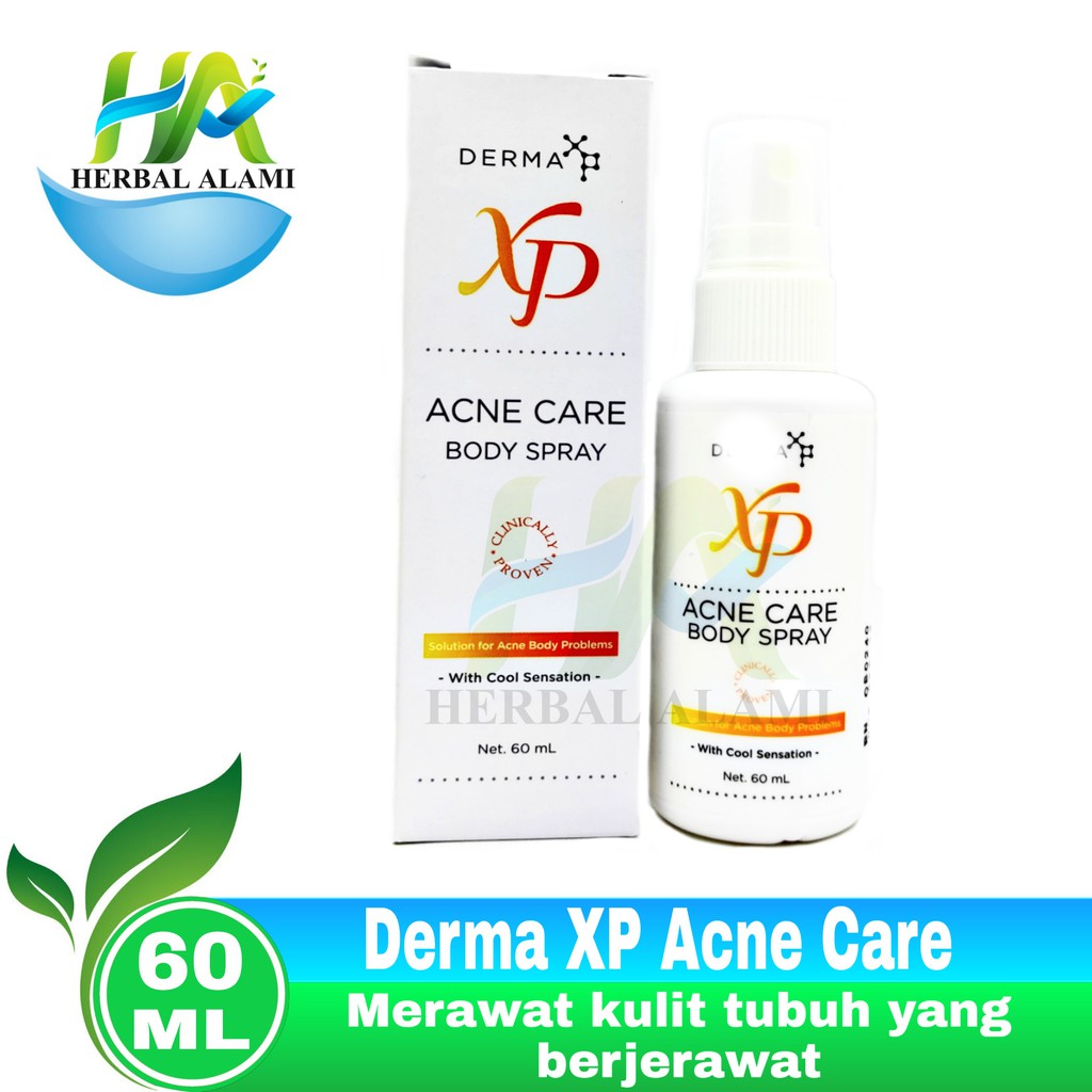 DERMA XP Acne Care Body Spray - Obat Jerawat Untuk Di Badan