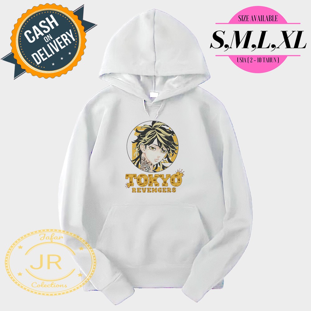 Hodie Anak Tokyo Revengers Kazutora v2 Terbaru/Jaket Hoodie Anak Kazutora v2 Tokyo Revengers Murah