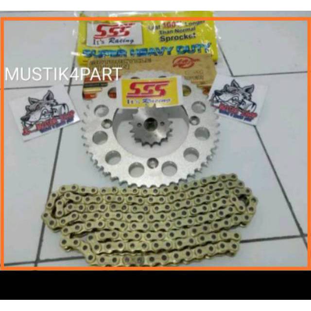 ORIGINAL  Girset- Gear Set SSS KLX 150 & D Tracker