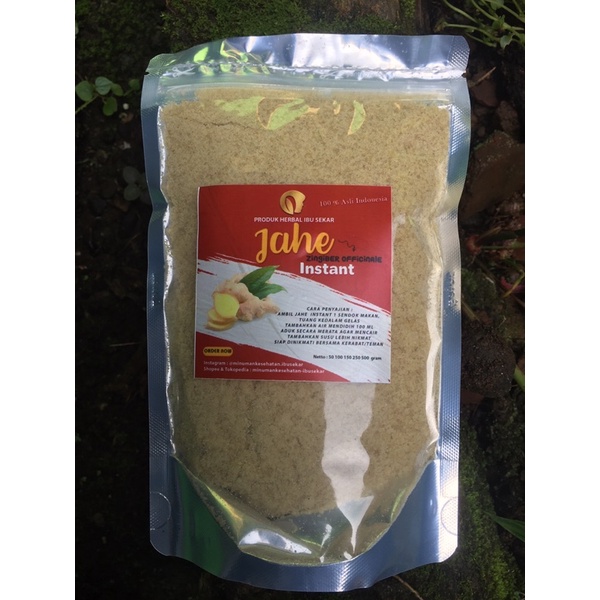 

JAHE INSTANT / MELANCARKAN PEREDARAN DARAH IBU SEKAR
