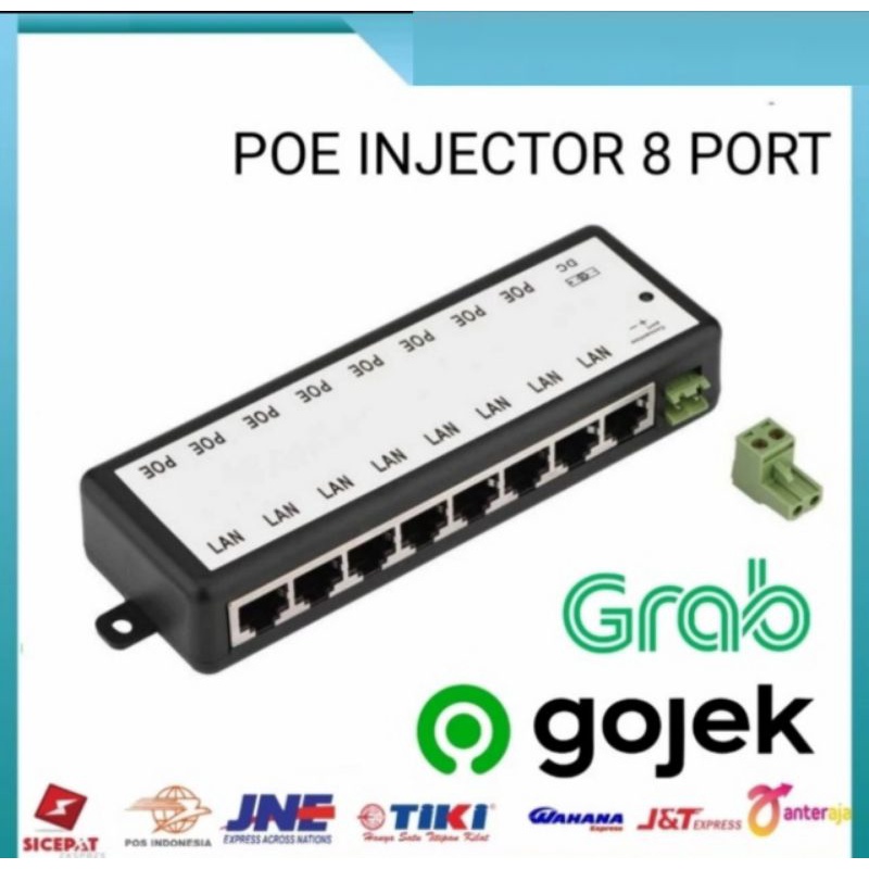 POE Injector 8 port / poe injector 8 port