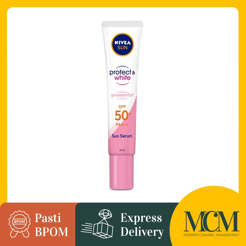 Serum Wajah - Nivea Sun Face Serum Instant Aura SPF 50+ PA+++ - 30 mL