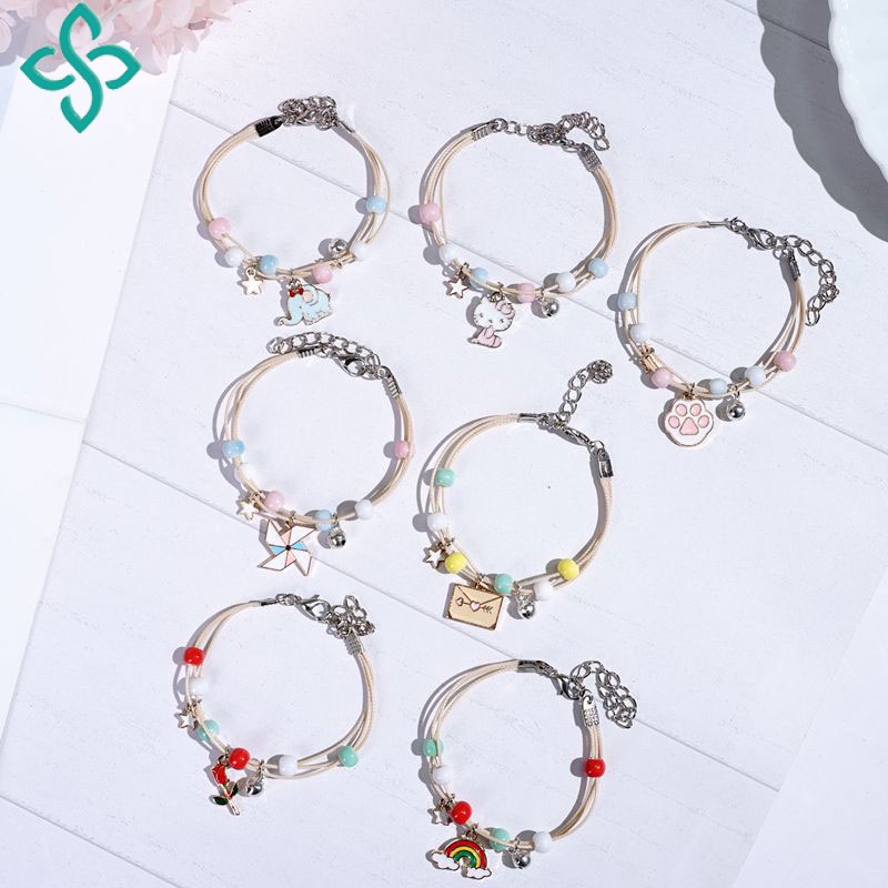 Daisy Grand Gelang Gadis Kartun Manis Keramik Manis Mahasiswa Adik Gelang Aksesoris Fashion Malam Ta