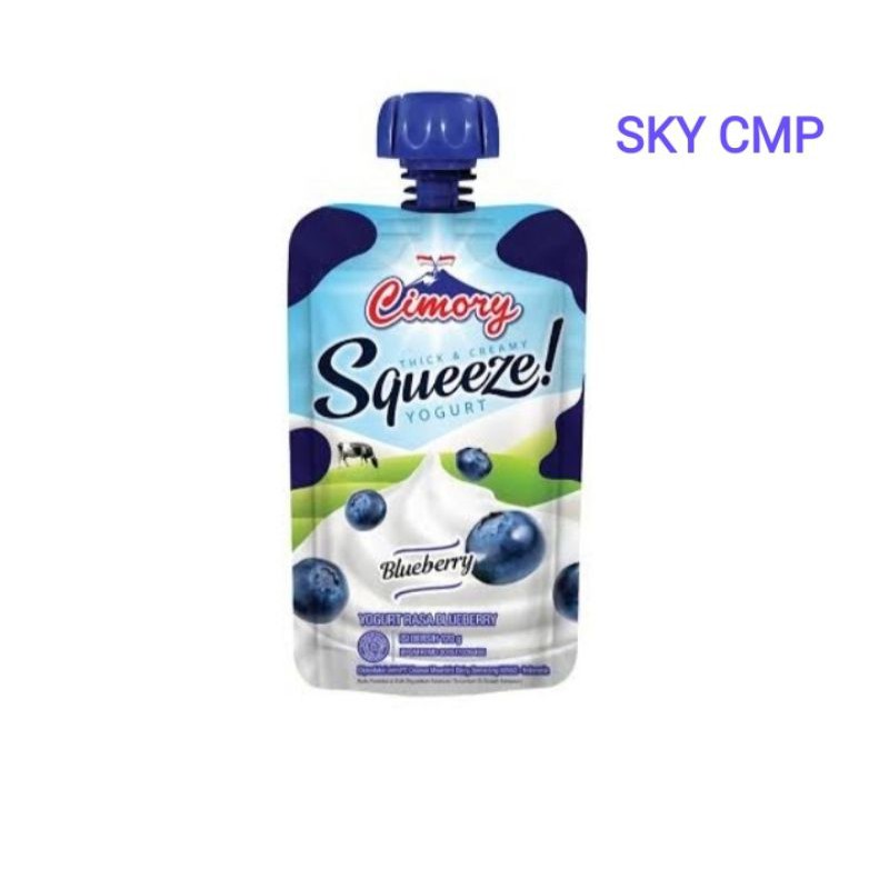 

Cimory Squeeze Yogurt 120gr Blueberry