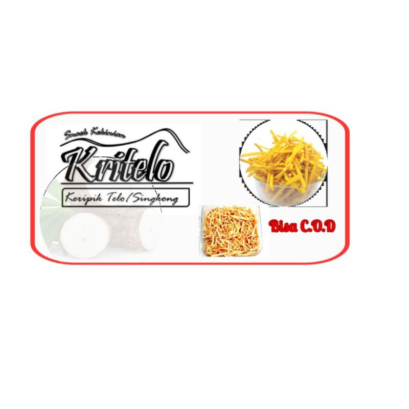 

KRITELO HOT ORIGINAL , Keripik Singkong Varian rasa Hot