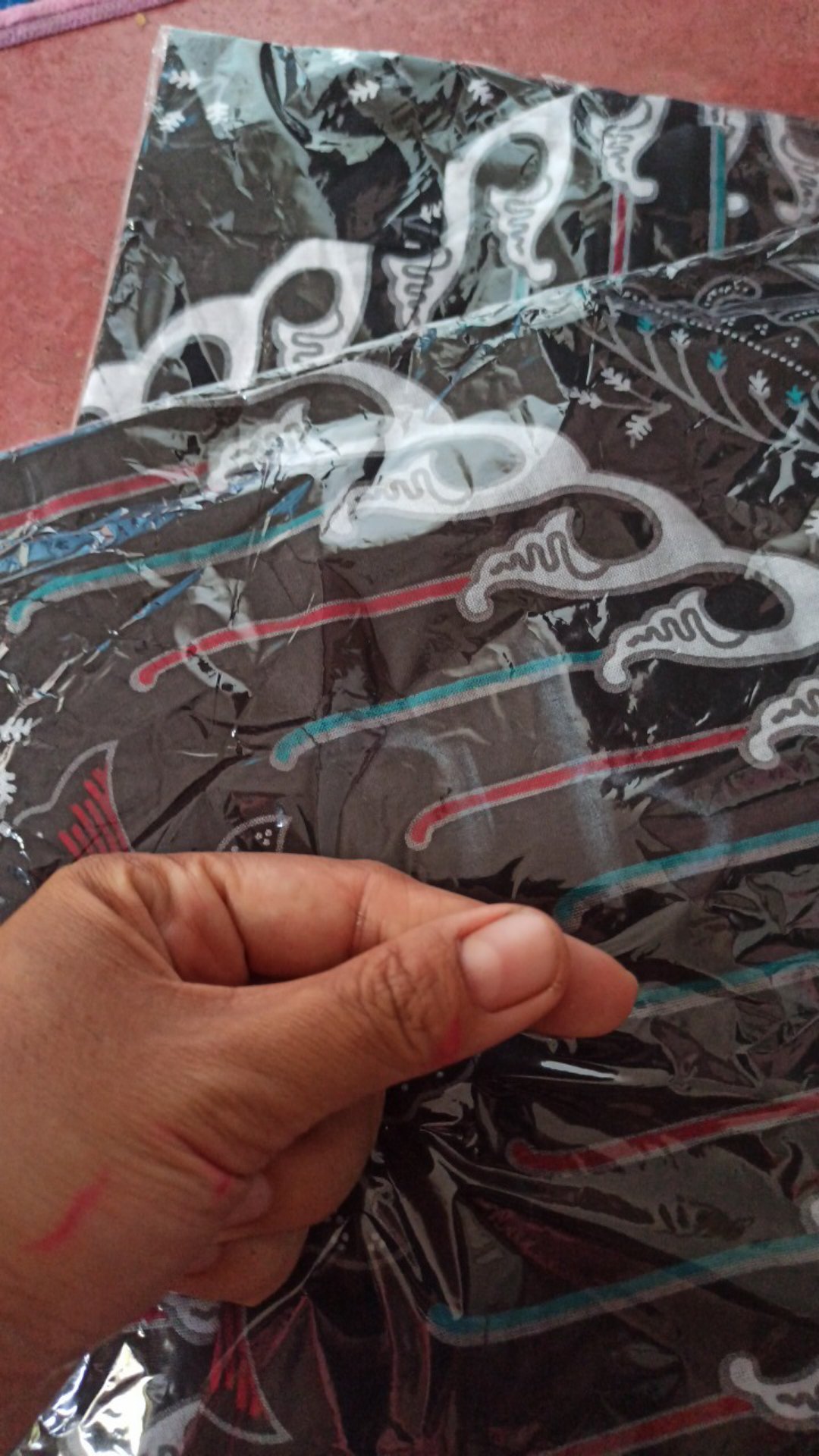 Batik Dolby Dolbi Dobby Tenun Sutra Tulis Katun Atbm Baron Atasan Batik Wanita Jumbo Xxlsogan Srg308