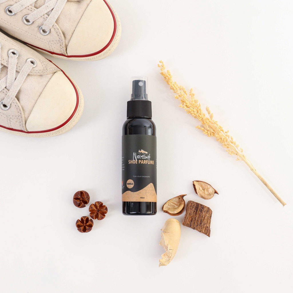 Parfum Sepatu / Shoe Parfume / Pembersih Sepatu anti Bakteri / Parfum Helm dan Jacket / 100ML (NOISH)