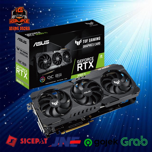 ASUS TUF Gaming GeForce RTX 3060 Ti V2 OC Edition 8GB GDDR6 NAMPOL GAN