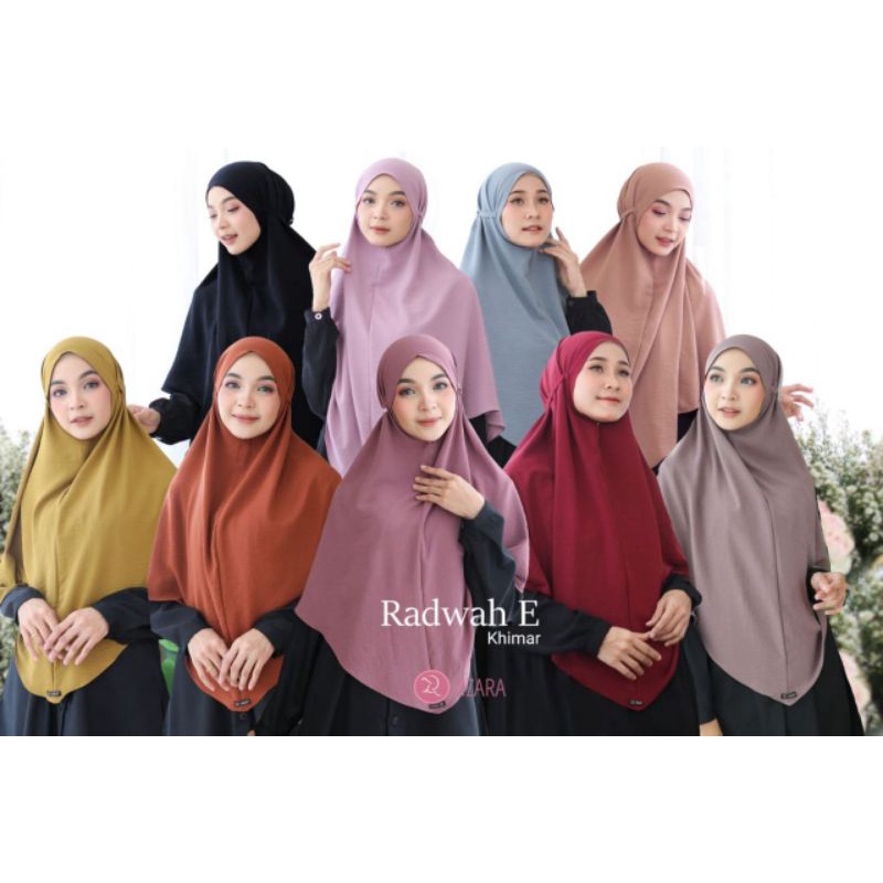 Khimar instan non pad radwah E zizara