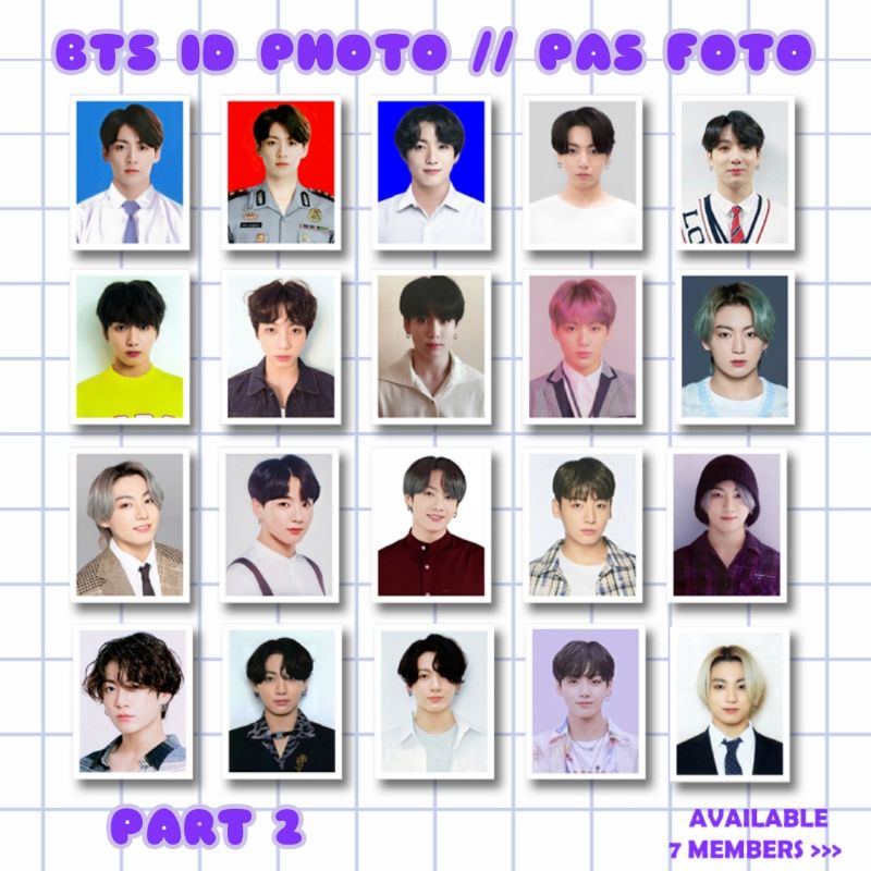 ID photo / pas foto Bts season greetings merch box