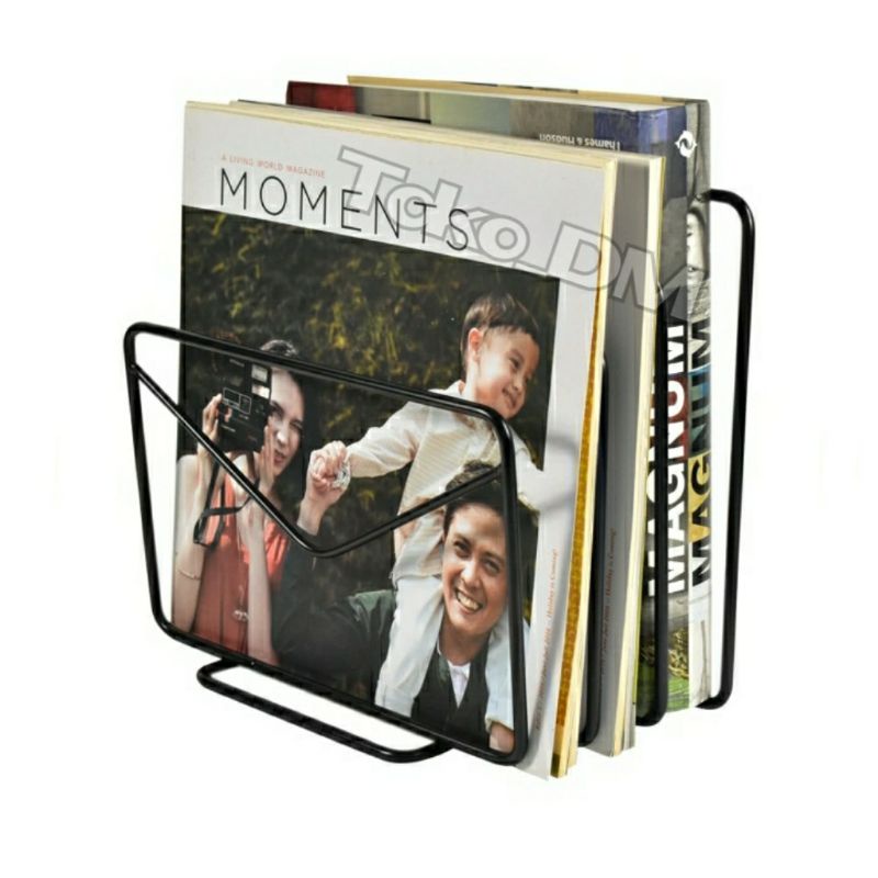 

Arthome Tempat Majalah Dan Amplop 28.5x15.6x23.7 Cm - Hitam
