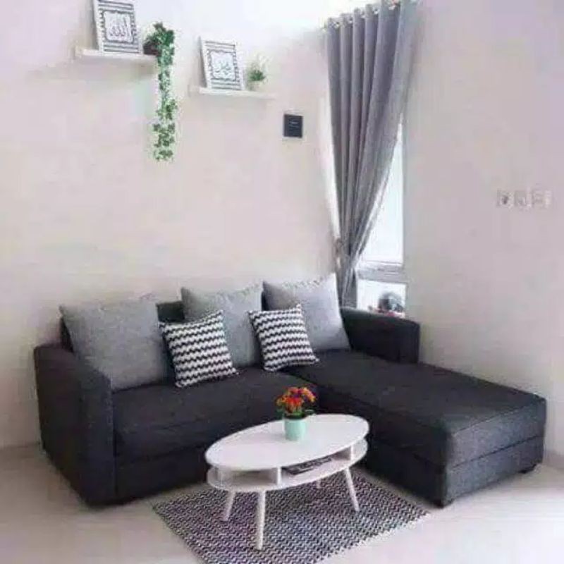 sofa minimalis ruang tamu(tanpa meja)