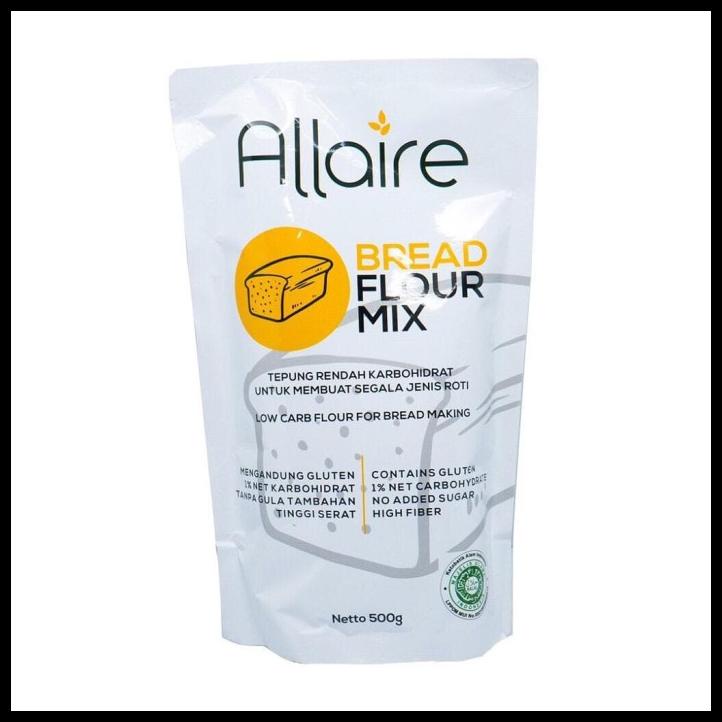 

Allaire Tepung Ketobetic Bread Flour Mix/Keto/Low Carb @500Gram