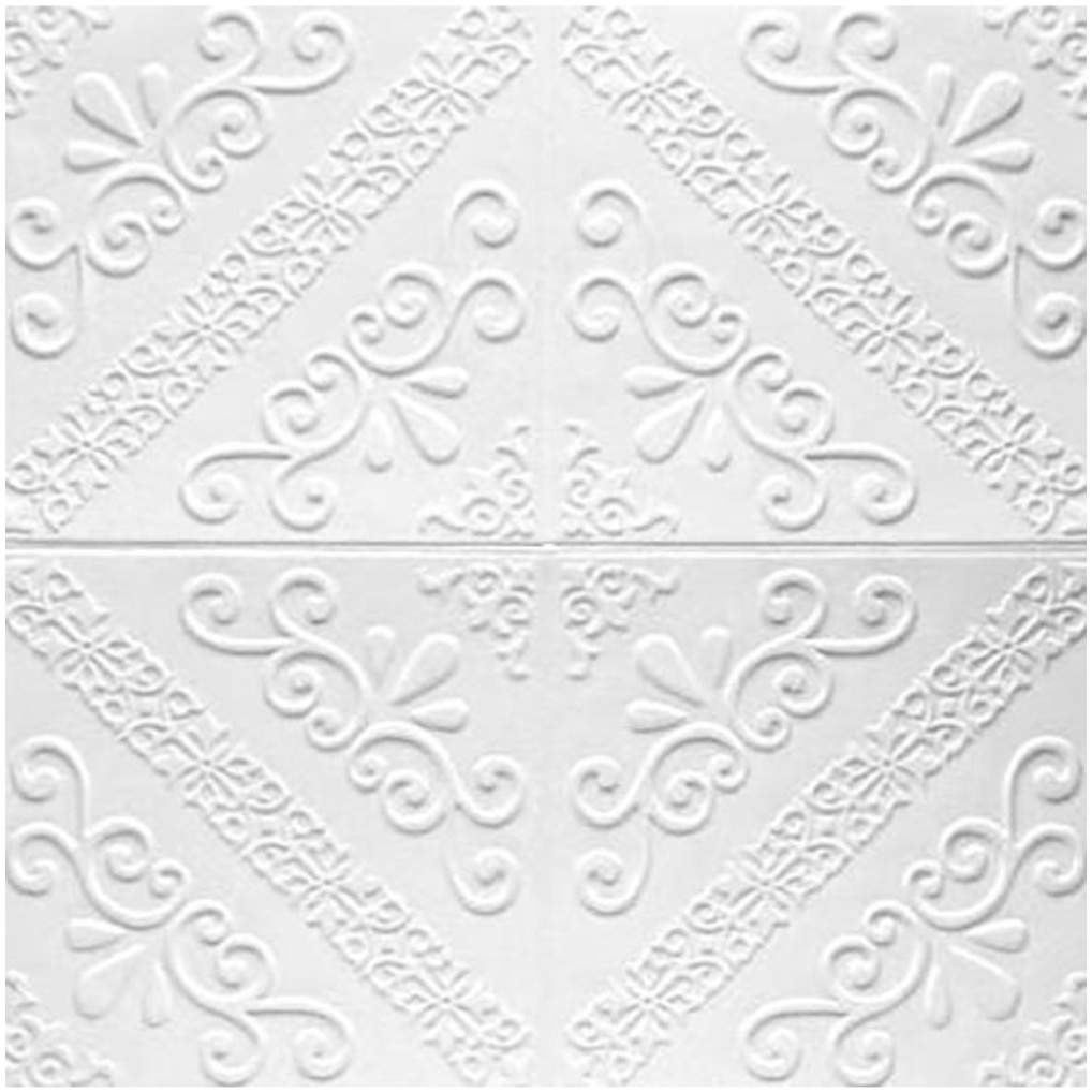 BATIK KRISTAL 70X70cm | Wallpaper Foam 3D Sticker Dinding Hiasan Dekorasi Kamar Tidur Plafon Wallfoam Kedap Peredam Suara-7