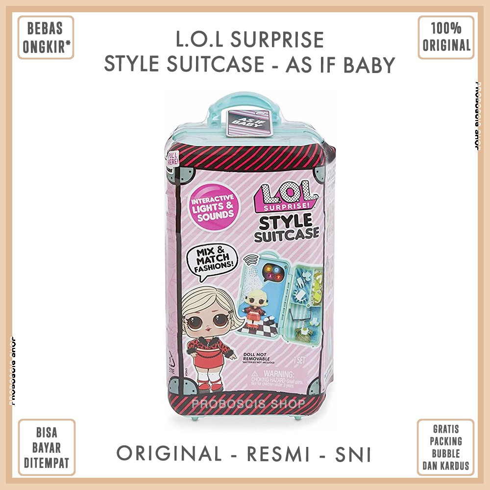 lol surprise style suitcase