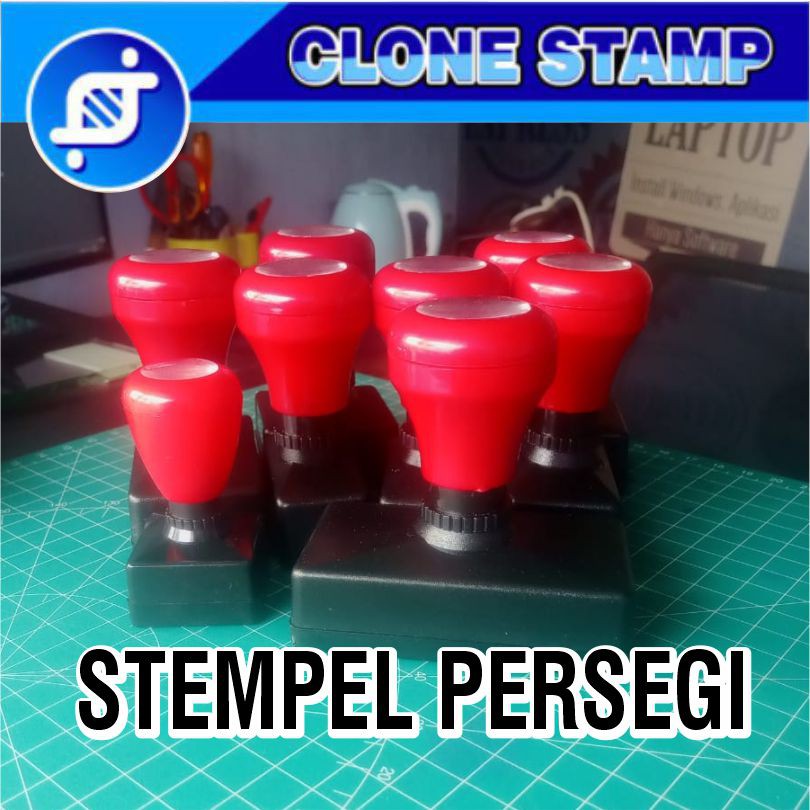 

Stempel Persegi Tinggi 10 mm
