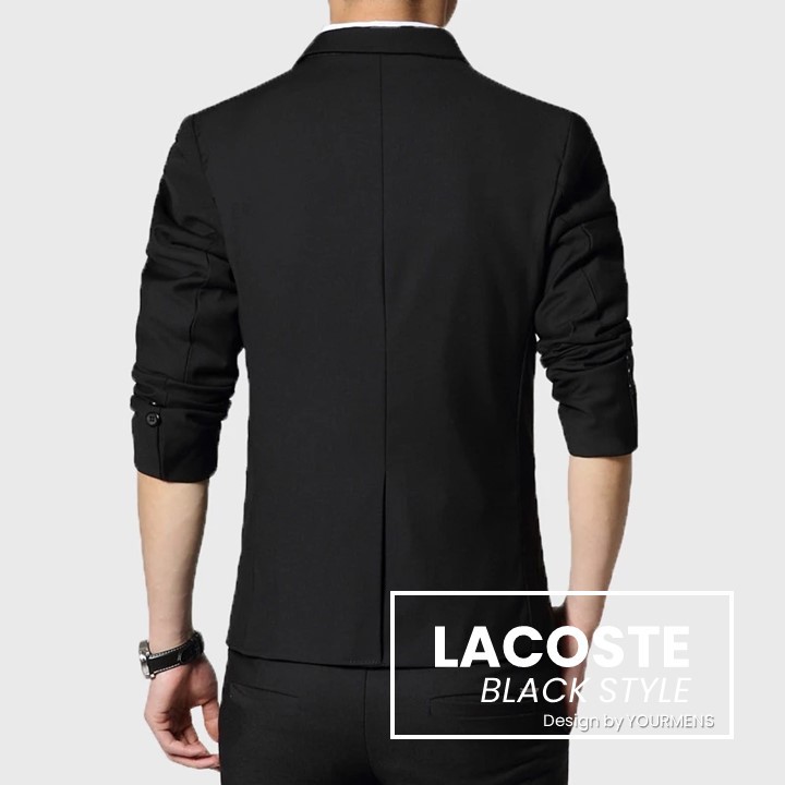 BLAZER KEREN PRIA SLIMFIT PREMIUM BLACK KANCING 1 ORIGINAL NIKAYU BAHAN HIGH TWIST SINGLE BUTTON