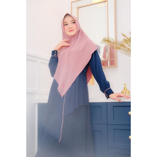 Ready stok Gamis Shanum original by akifa gamis premium