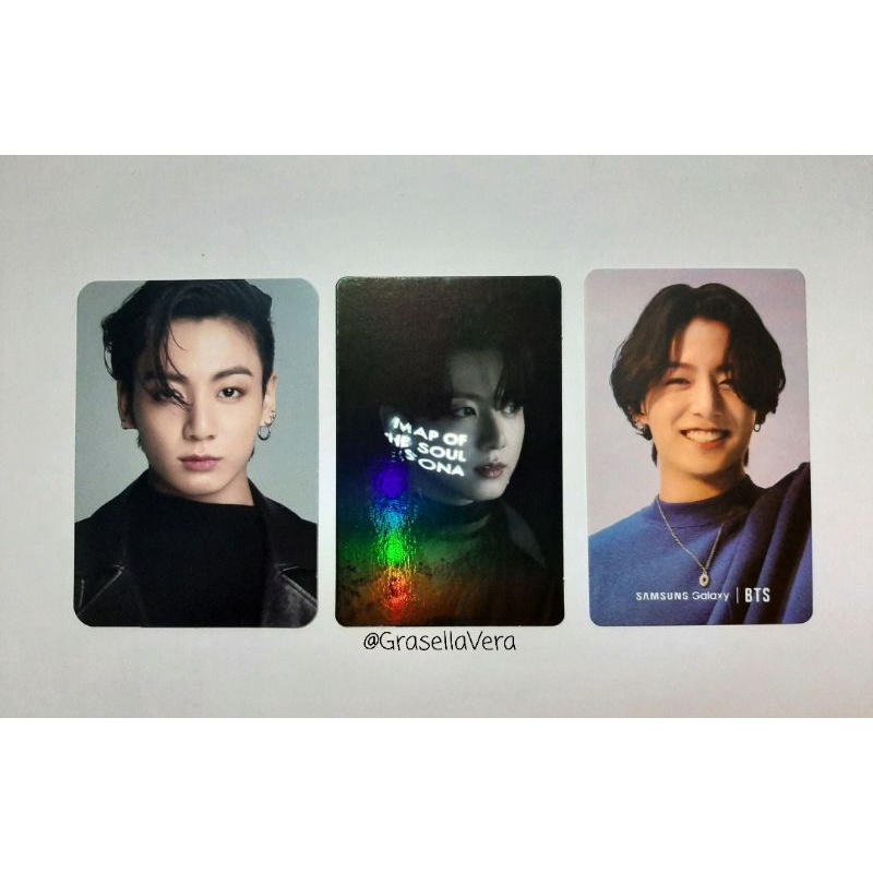 [BOOKED] OFFICIAL PHOTOCARD JUNGKOOK BTS MCB HOLO MOTS ONE PC DICON JK SAMSUNG