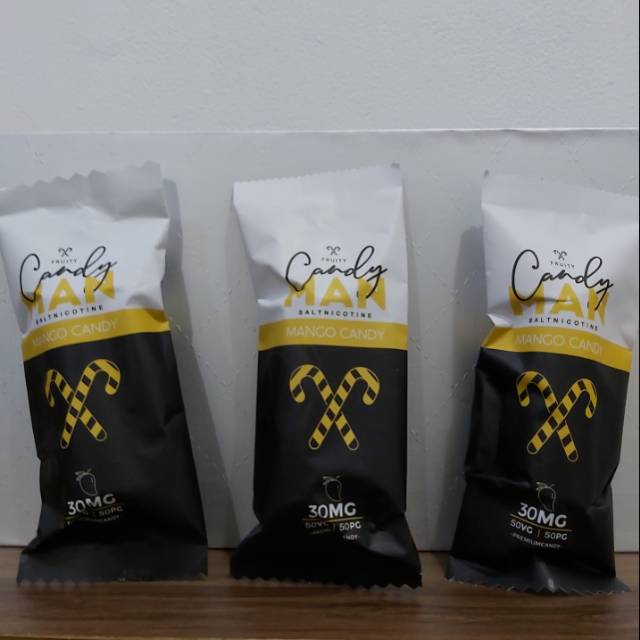 Liquid Salt Saltnic Candyman Candy Man Mango Mint 30ml Nic 30mg Vape Vapor Vaping Salt Nic Shopee Indonesia