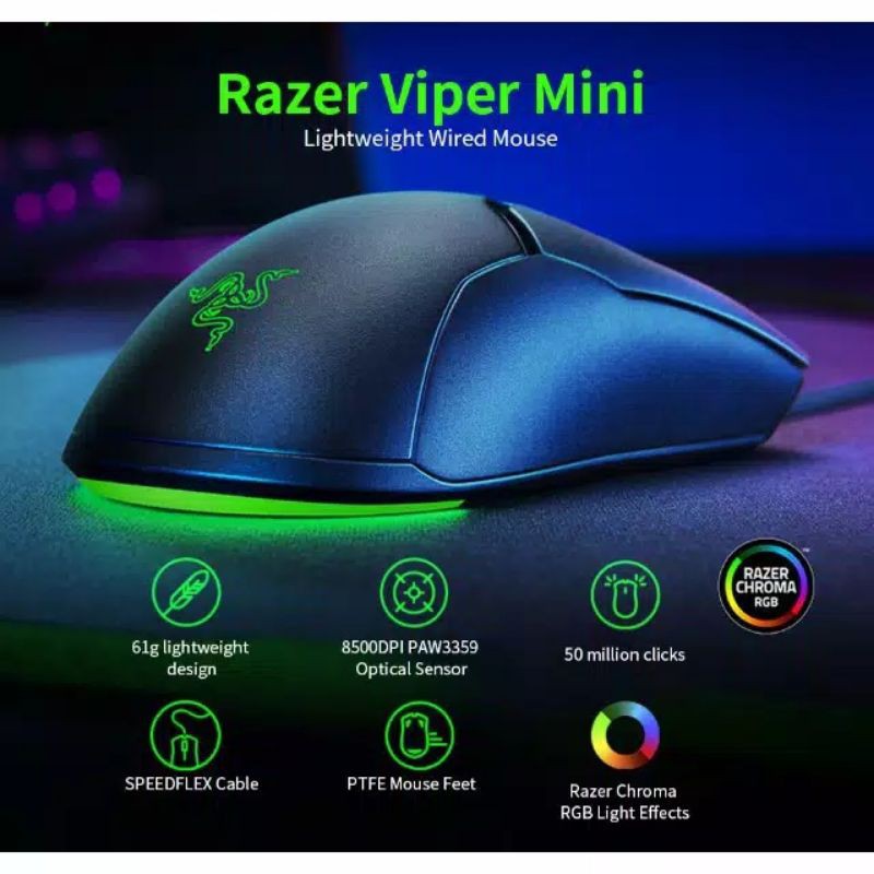 MOUSE RAZER VIPER MINI