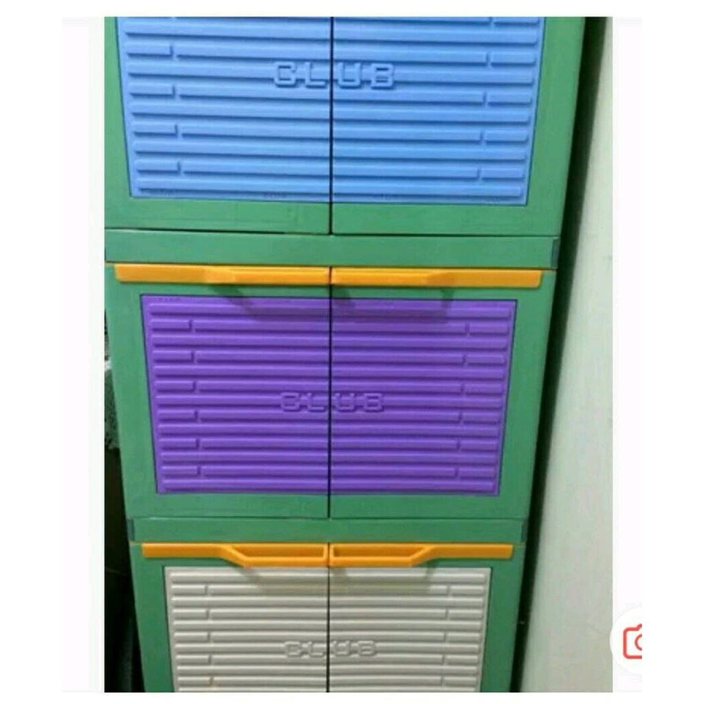 Club Lemari Plastik Mini Club Susun 3