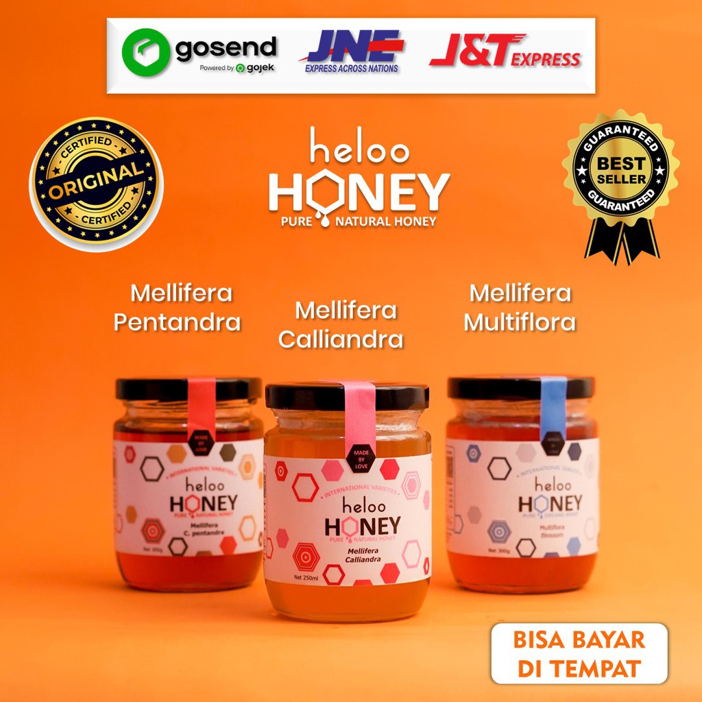 

MADU ASLI MURNI ALAMI HELOO HONEY KESEHATAN BADUY TERUJI ORGANIK ORIGINAL 300gr MUTU SUDAH TERJAMIN