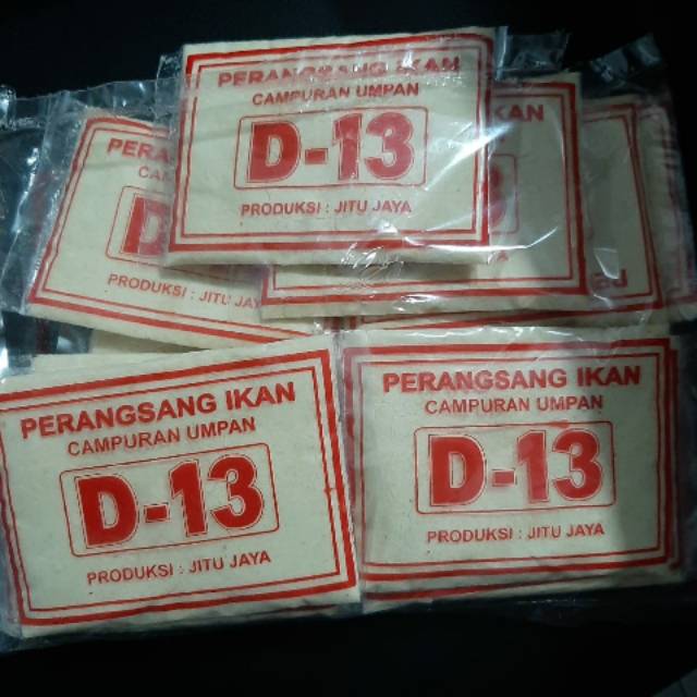 Perangsang ikan D13 untuk campuran ikan mas cocok untuk di kolam