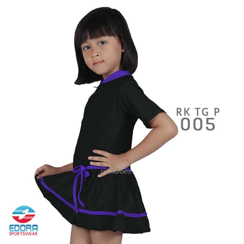 Baju Renang Anak Perempuan Usia SD Diving Rok Cewe  RK TG EDORA