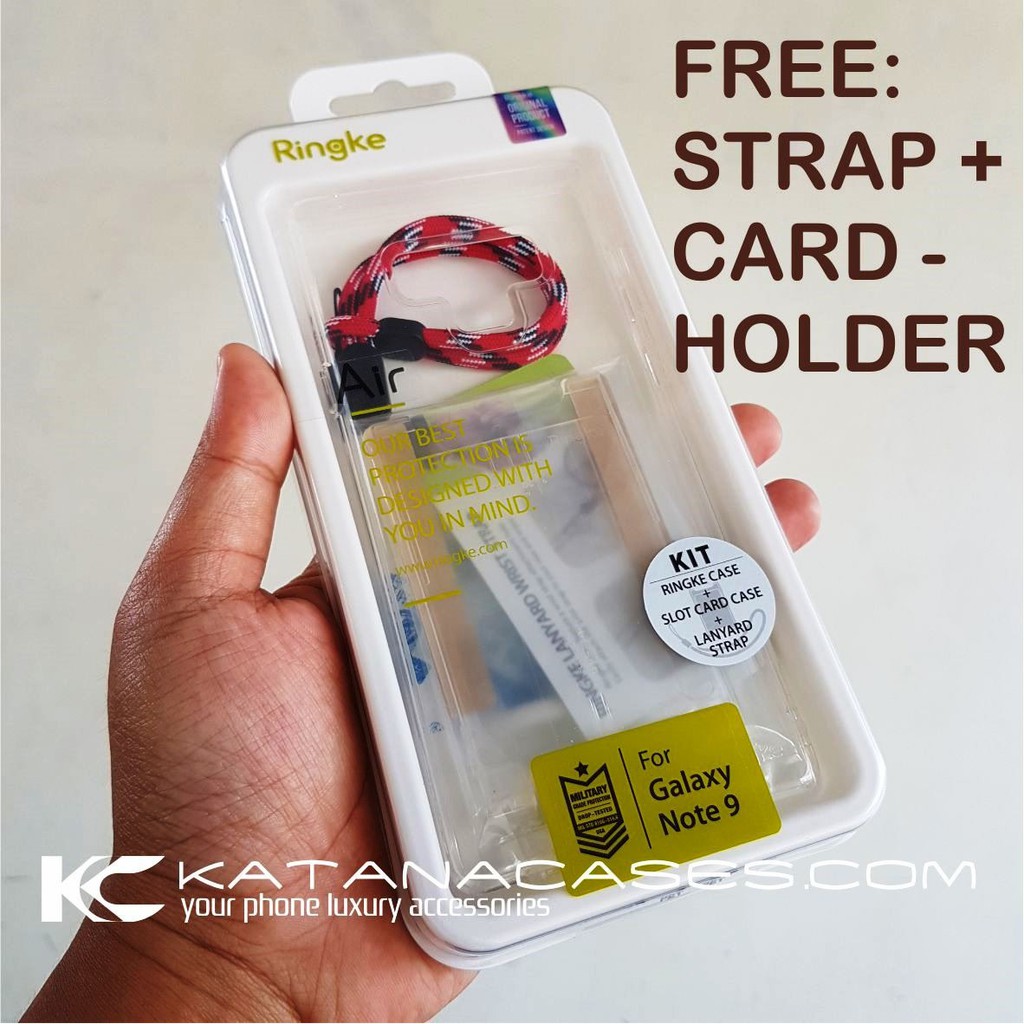 Ringke Air Kit (Slot + Strap) Case For Galaxy Note 9