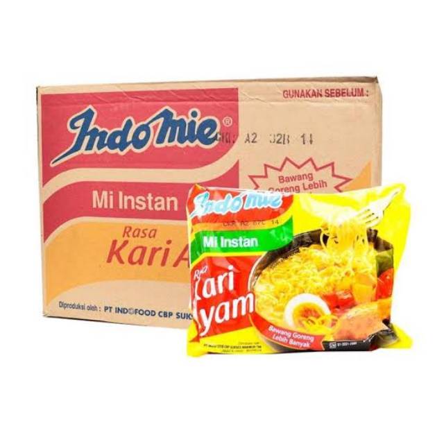

Indomie Kari Ayam (Isi 40 pcs)