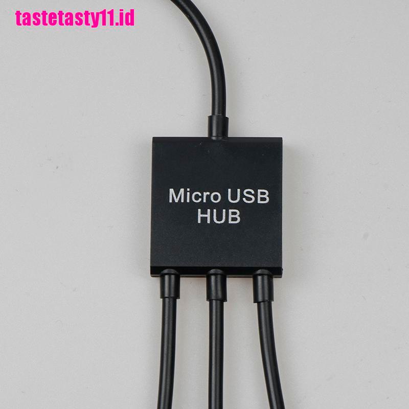 (TTID) Kabel Adapter OTG 3 in 1 Power Supply Micro USB