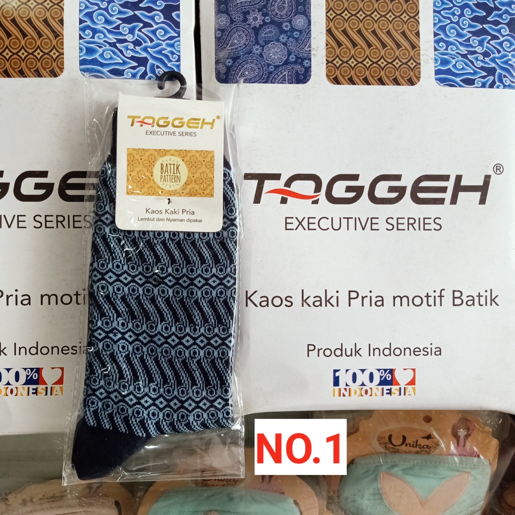 Ada Lusinan | Kaos Kaki Batik Original Brand Taggeh Bahan Katun