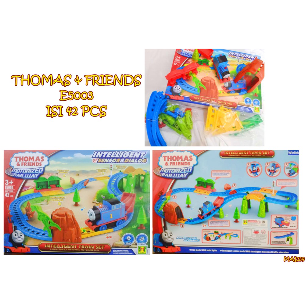 MAI239 MAINAN THOMAS AND FRIENDS E5003 ISI 42 PCS INTELLIGENT SENSOR & DIALOG