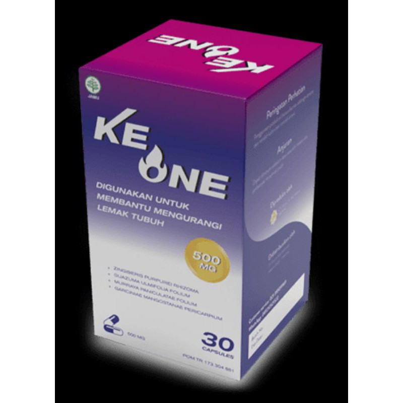 Ke One Asli - KeOne Original Obat Pelangsing Herbal - Obat Diet Penurun Berat Badan Asli