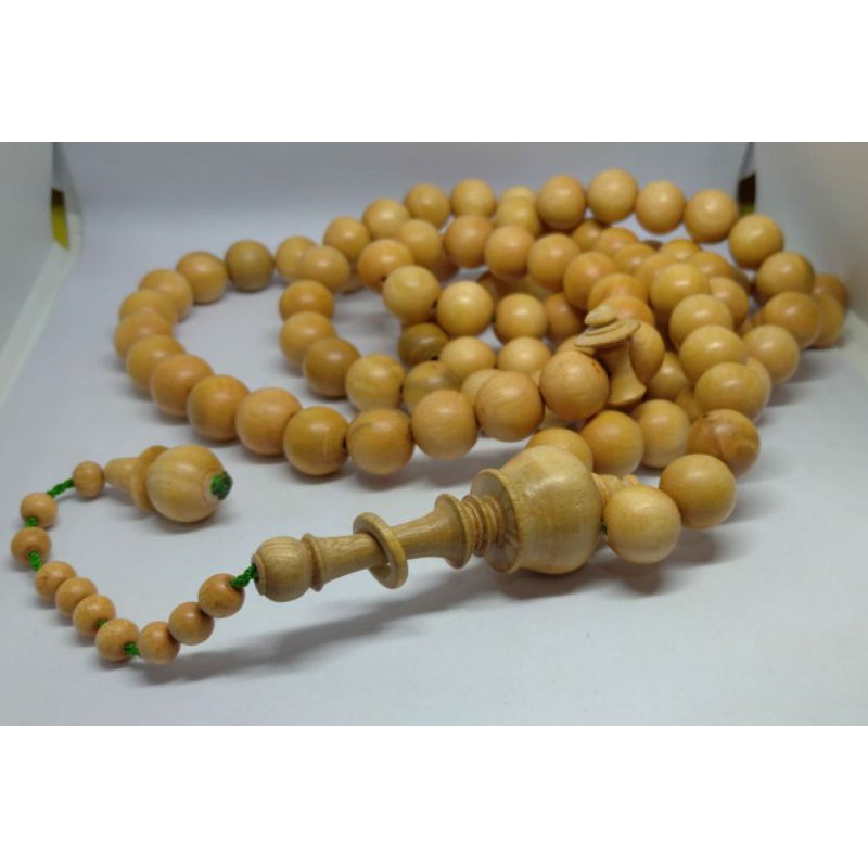 tasbih kayu nagasari 99 jumbo 15mm