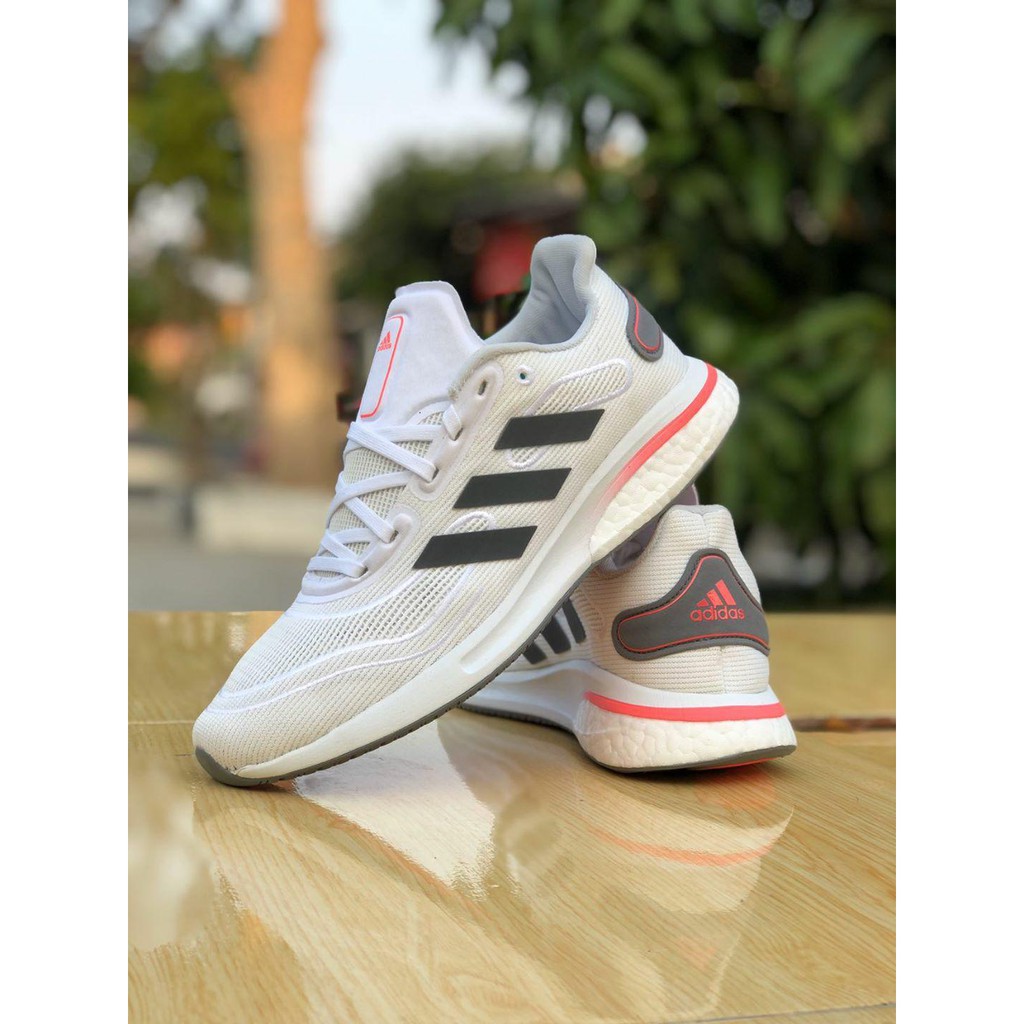 Sepatu Adidas Supernova Boost White Grey - ORIGINAL