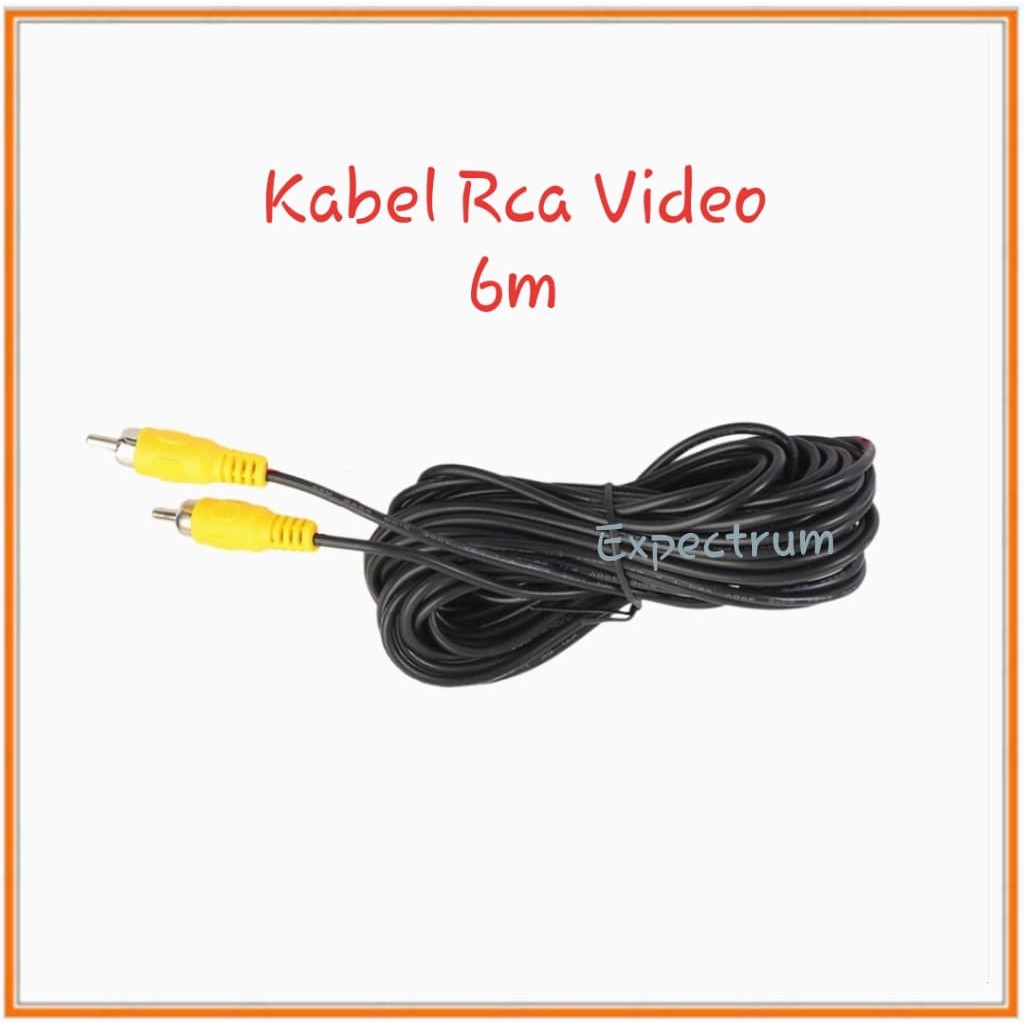 Kabel RCA Video 6 meter