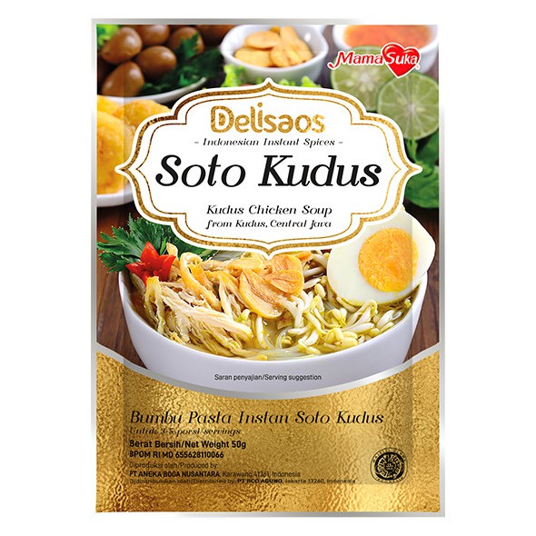 

Delisaos Soto Kudus 50gr