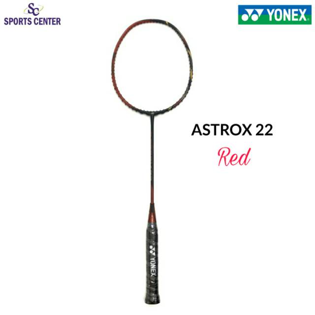 New Color Raket Badminton Yonex Astrox 22 Red Black 2F5