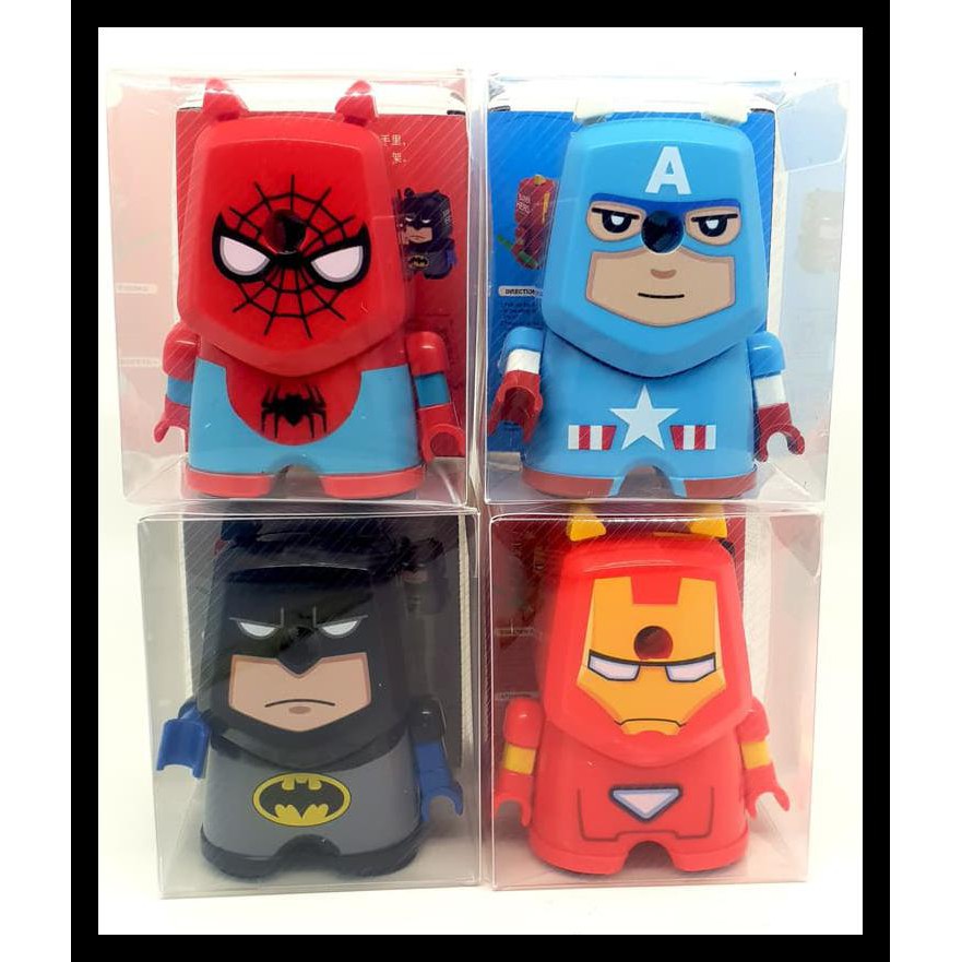 

Hot Product Rautan Putar Superhero Serutan Pensil Terjamin