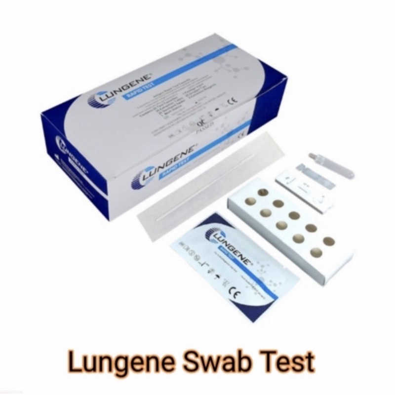 Swab Antigen Clungene Lungene Biru Import AKL Kemenkes