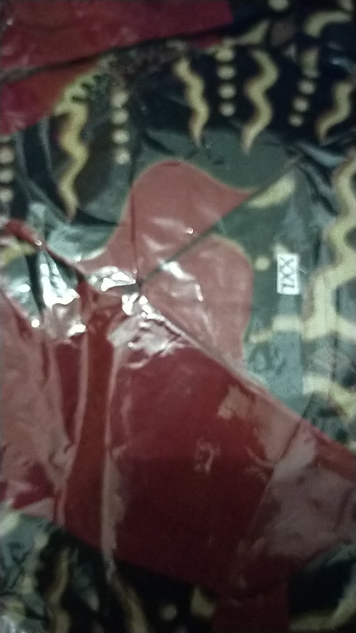 Kemeja Batik Pria Lengan Panjang Size M L Xl Xxl Bswart Batik Hrb026 Kenongo Hem Panjang Padi