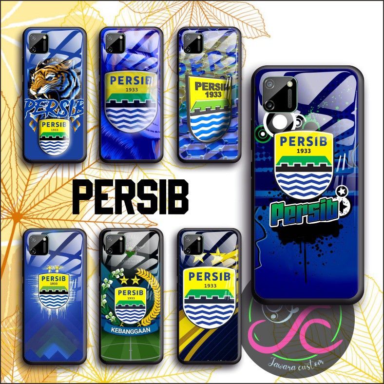 JW Case Gambar persib back case glass vivo y91 y93 y95 y91c y71 y81 y12 y15 y17 y53 v5 y11 etc